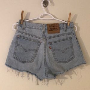 Vintage 950 Levi Mom Shorts Orange Tab